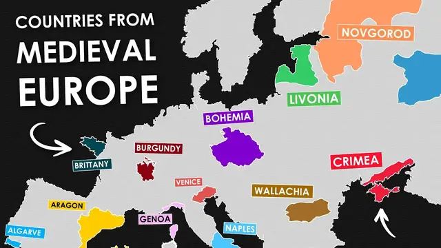 'Video thumbnail for Countries That Used To Exist In Medieval Europe'