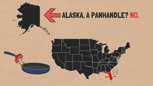 'Video thumbnail for What is a panhandle & which US States have them?'