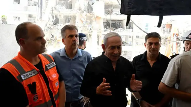 'Video thumbnail for Netanyahu says Iran will pay 'heavy price' for killing Israeli civilians'