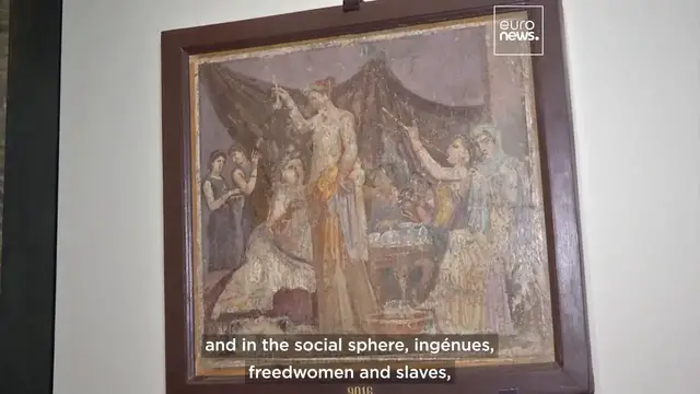 'Video thumbnail for From priestesses to prostitutes: New exhibition uncovers the lives of women in Pompeii'