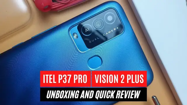 'Video thumbnail for iTel P37 Pro / iTel Vision 2 Plus unboxing and quick review'