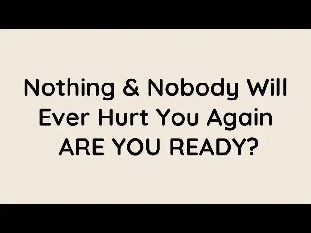 'Video thumbnail for Nothing & Nobody Will Ever Hurt You Again – Unlock True Emotional Freedom'