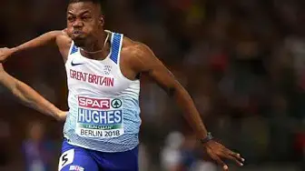 'Video thumbnail for Zharnel Hughes wins 100m heat in 10.27 at Velocity Fest 12'