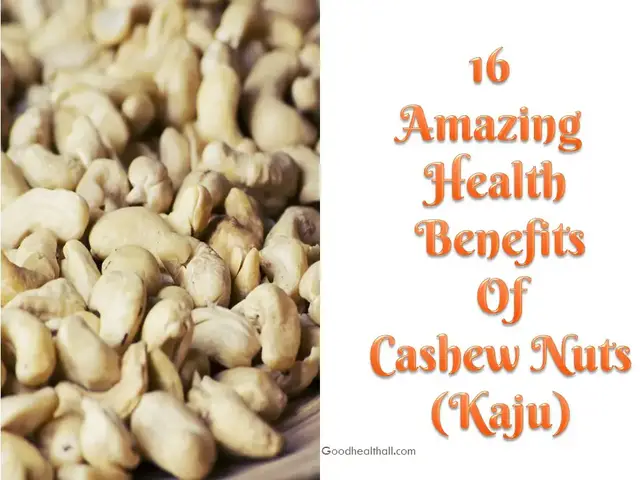 'Video thumbnail for 16 Amazing Health Benefits of Cashew Nuts ( Kaju )'