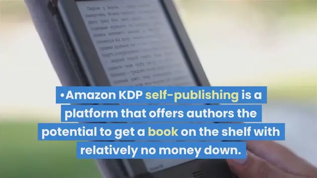'Video thumbnail for Quick Guide To Amazon KDP Self-Publishing Fees'