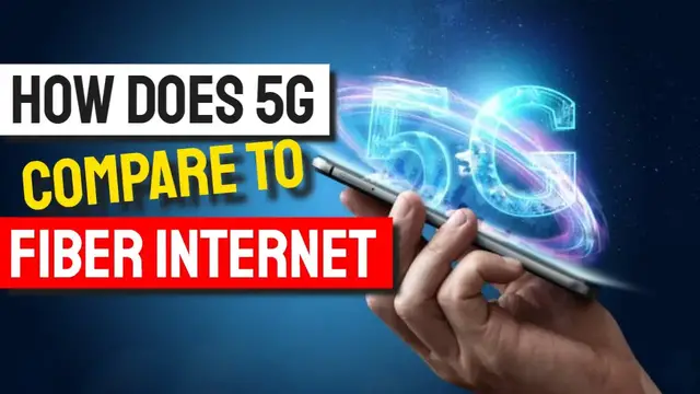 'Video thumbnail for How Does 5G Compare to Fiber Internet? | EMF Protection'