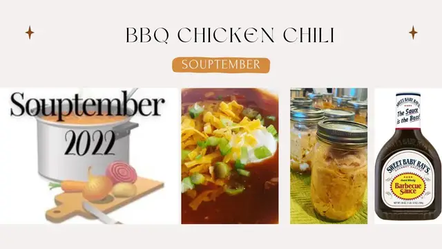 'Video thumbnail for BBQ Chicken Chili // Souptember// Jeni Gough'