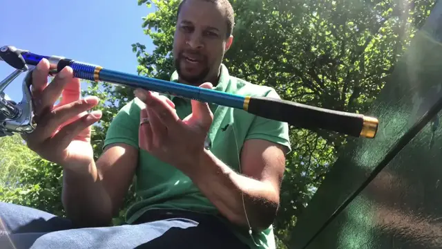 'Video thumbnail for Bass Fishing with a Telescoping Rod and Rapala Minnow'