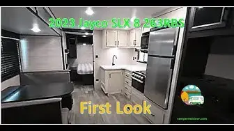 'Video thumbnail for 2023 Jayco SLX 8 263RBS Travel Trailer Spec & Floorplan Review'