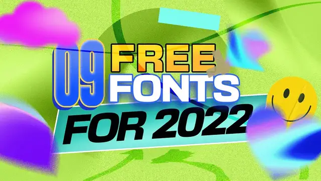 'Video thumbnail for 09 Favourite Free Fonts for Designers in 2022 [UPDATED]'