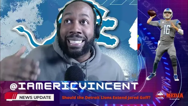 'Video thumbnail for Should the Detroit Lions Sign Jared Goff to an Extension?'