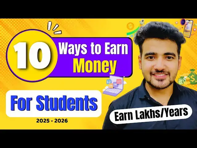 'Video thumbnail for 10 Smart Ways Students Can Earn Money Online in 2025 | Earn money no investment | Work From Home'