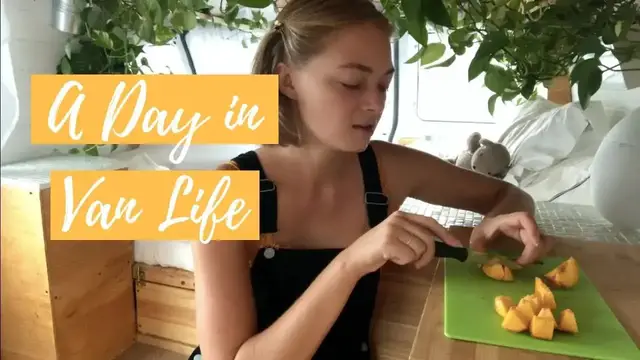 'Video thumbnail for LIVING IN A VAN - my normal day'