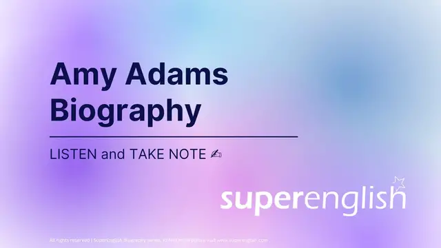 'Video thumbnail for Amy Adams Biography'