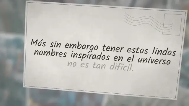 'Video thumbnail for ▷ Nombres que signifiquen Estrella 【 Inspirados en el Universo 】👧👦'