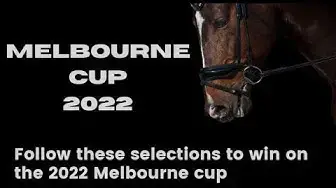 'Video thumbnail for Melbourne Cup 2022 - My Tips to Win and Lose'