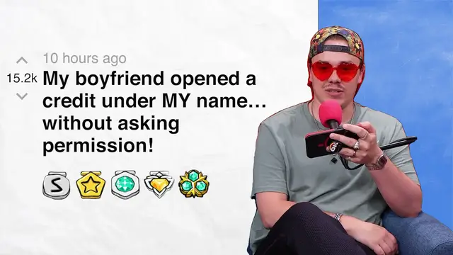 'Video thumbnail for My boyfriend opened a credit under my name… without asking permission! - r/relationships | Reddit Stories'