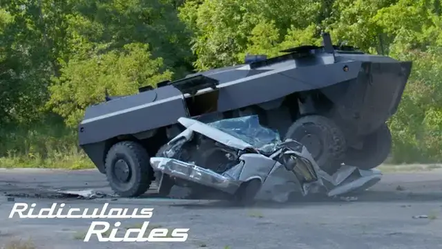 'Video thumbnail for My ‘Unstoppable' Army Truck Destroys Anything In Its Path'