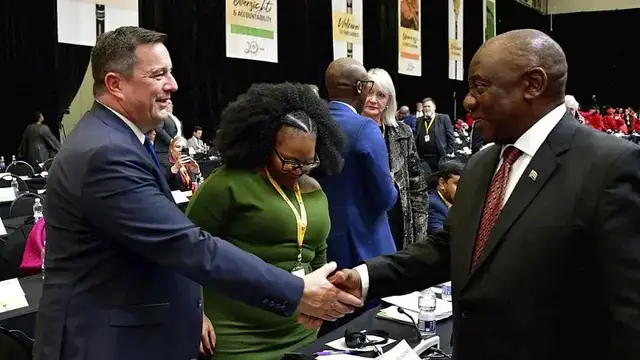 'Video thumbnail for South Africa: year of power marred by new scandal in coalition government'