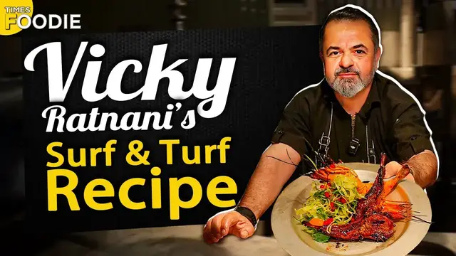'Video thumbnail for Celebrity Chef Vicky Ratnani Cooks Surf & Turf at Omny'