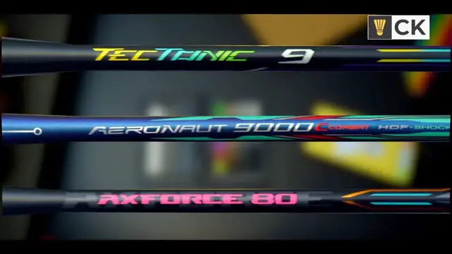'Video thumbnail for Li Ning AxForce 80 vs Tectonic 9 vs Aeronaut 9000C Review & Comparison'