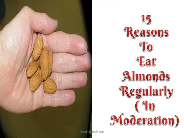 'Video thumbnail for 15 Reasons To Eat Almonds Regularly ( In Moderation)'