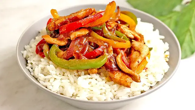 'Video thumbnail for CHICKEN STIR FRY'