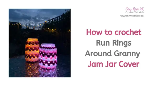 'Video thumbnail for Free Crochet Pattern - Jar Cover'