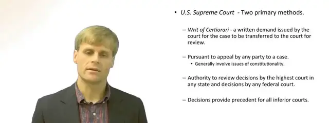 'Video thumbnail for Appeal to US Supreme Court'