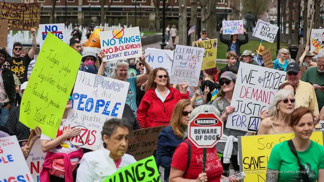 'Video thumbnail for DOJ warns attorneys before ‘No Kings’ protests; FL to be tough on violence'