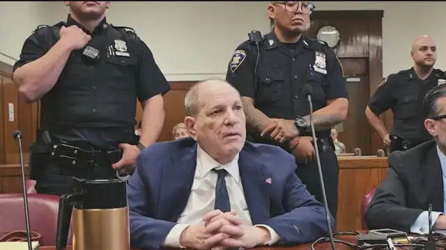 'Video thumbnail for Mistrial declared on 2nd count in Weinstein retrial'