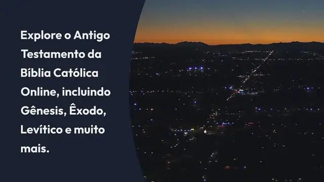 'Video thumbnail for Bíblia Católica Online'