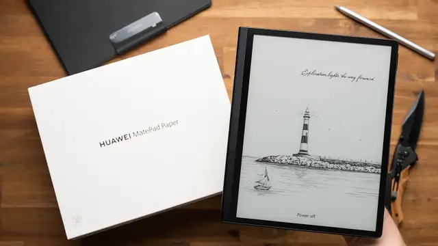 'Video thumbnail for Huawei MatePad Paper Unboxing & First Impression'