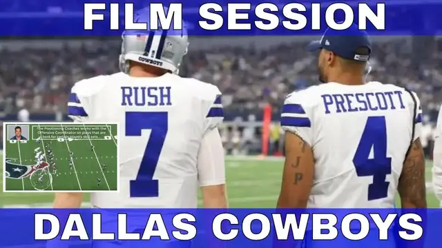 'Video thumbnail for law nation sports: cooper rush touchdown drive analysis | cowboys team strategies'