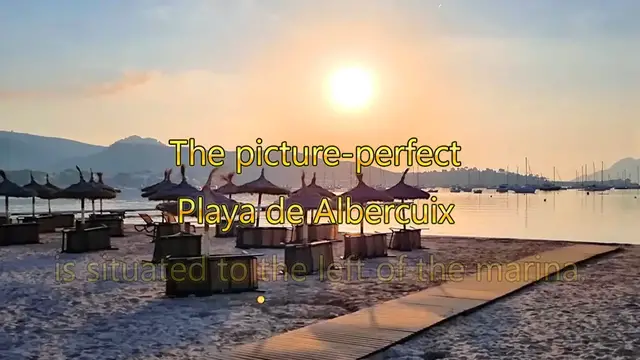 'Video thumbnail for Playa de Albercuix, Puerto Pollensa, Mallorca'