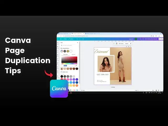 'Video thumbnail for How to Copy a Page in Canva to Another Project'