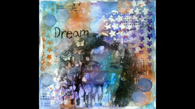 'Video thumbnail for Photo transfer Mixed Media Art Journal page tutorial'