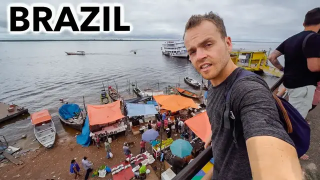 'Video thumbnail for Manaus, Brazil (Huge City in Amazon of 2 Million People)'