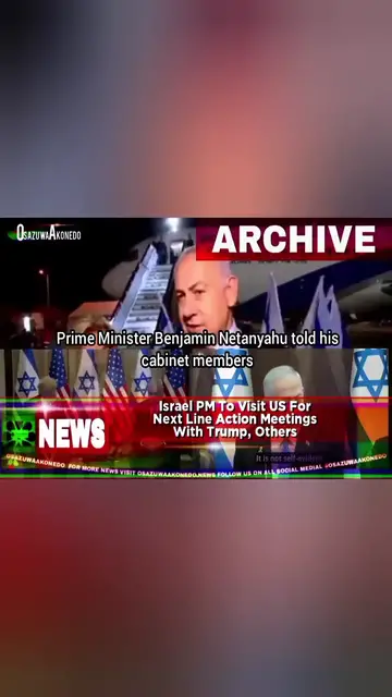 'Video thumbnail for Israel PM To Visit US For Next Line Action Meetings With Trump, Others '
