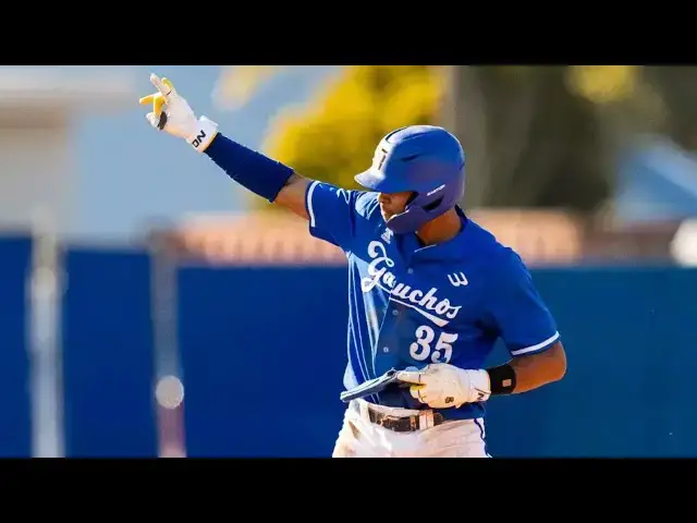 'Video thumbnail for LeTrey McCollum 2025 College Baseball Highlights! | UC Santa Barbara Gauchos'