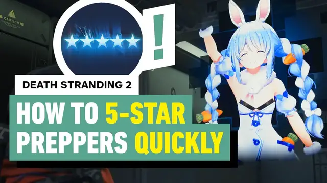 'Video thumbnail for Death Stranding 2: The Best Ways to Level Up Preppers QUICKLY'