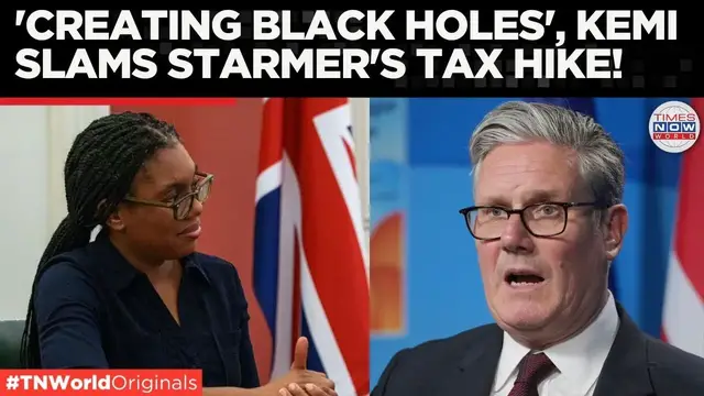 'Video thumbnail for Watch: Starmer 'Anti-Welfare' Tax Hike Ignites UK Parliament, Kemi Blasts Tories | Times Now World'