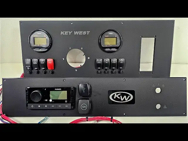 'Video thumbnail for New Boat Dash Panel'