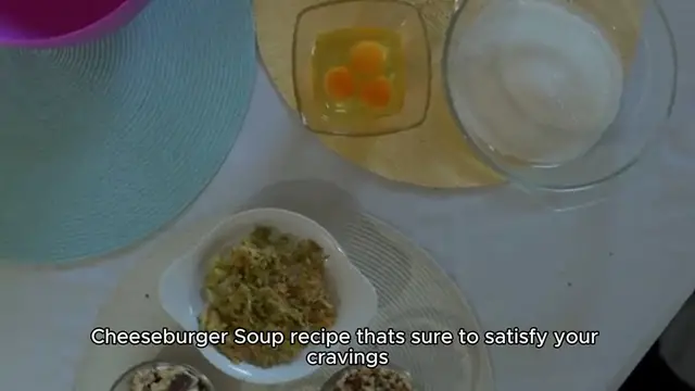'Video thumbnail for Cheeseburger Soup Recipe'