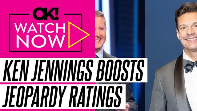 'Video thumbnail for Ken Jennings Has Gotten His 'Confidence' Back as 'Jeopardy!' Ratings Surge: 'He Was Pretty Down'