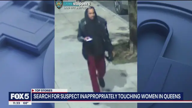 'Video thumbnail for Man using spider as excuse to inappropriately touch women: NYPD'