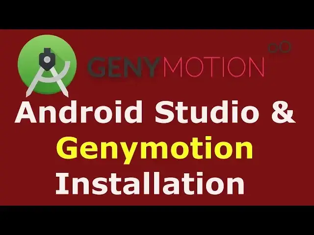 'Video thumbnail for Android Studio Introduction & Genymotion Installation | Android Application 2020 Tutorial'