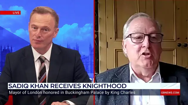 'Video thumbnail for WATCH: Howard Cox takes aim at 'anti-British' Sadiq Khan following knighthood'