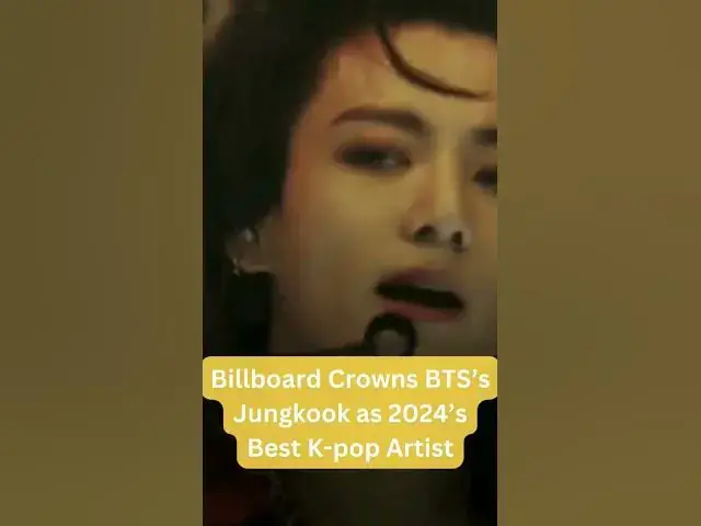 'Video thumbnail for View the Latest K-pop News..Link in the bio.#jungkook #btsarmy #bts #shorts #seven #billboard #kpop'