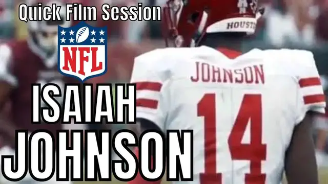 'Video thumbnail for law nation sports: isaiah johnson: dallas cowboys film session'